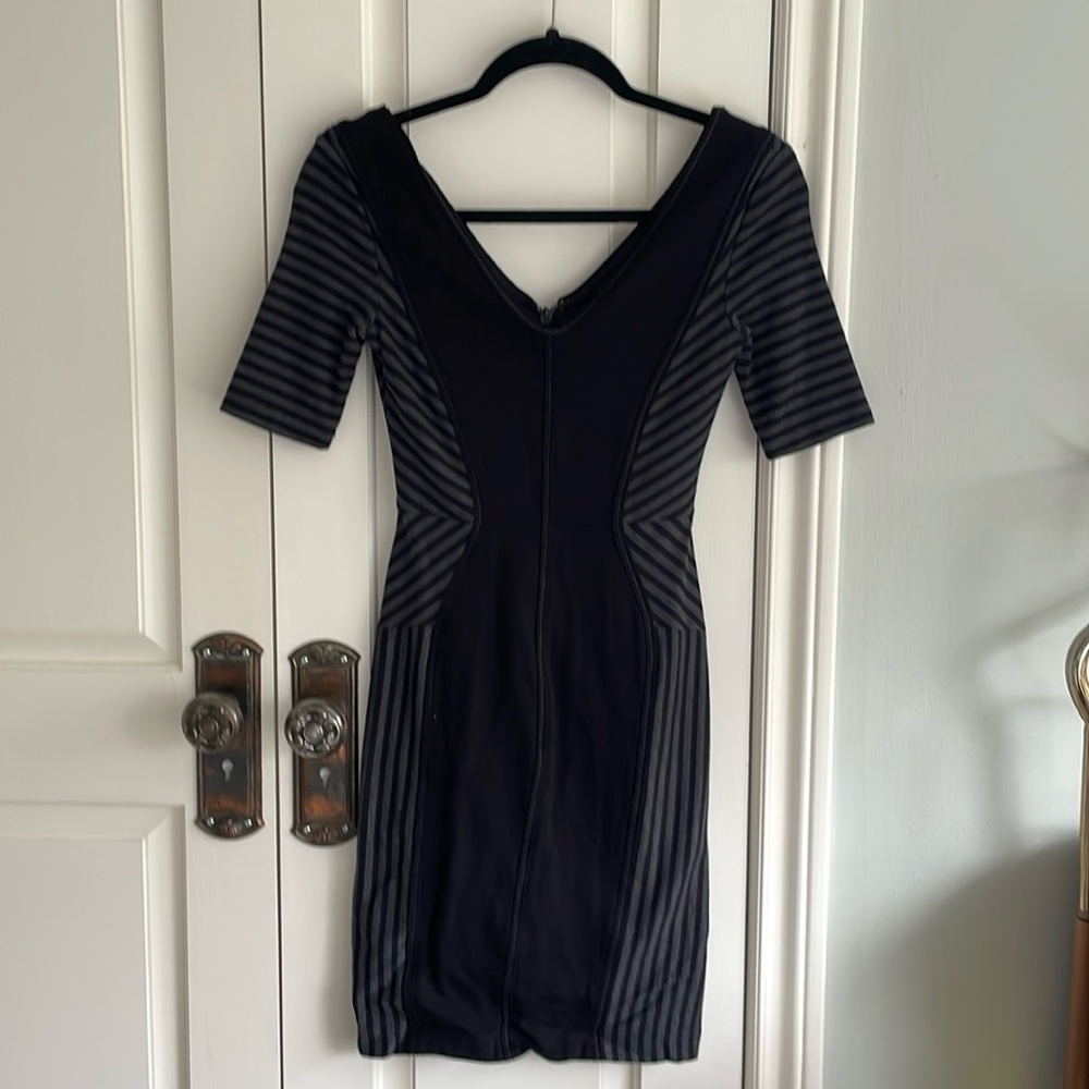 BCBG dress, cotton stretch